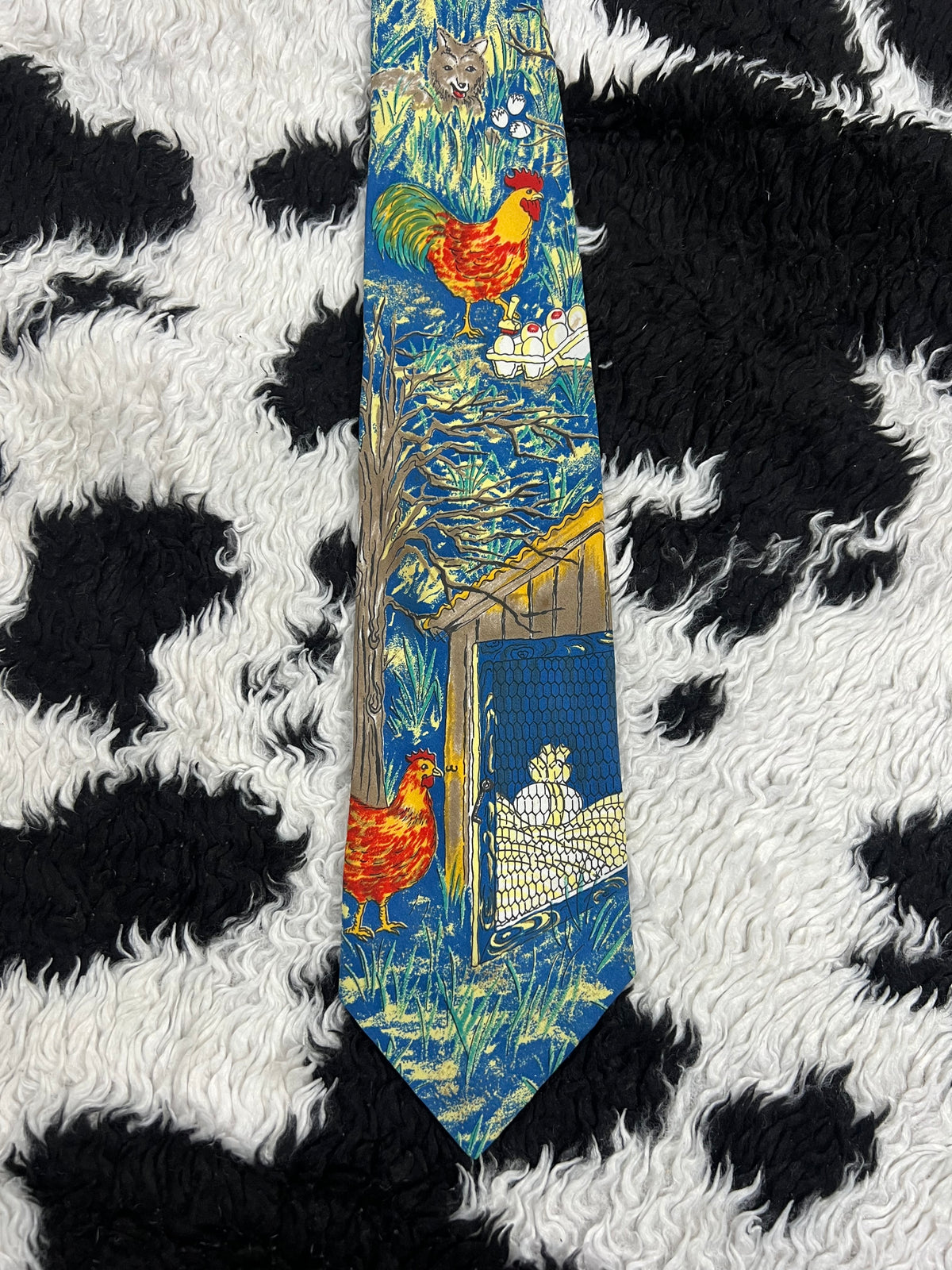 Chicken Coop & Fox Tie
