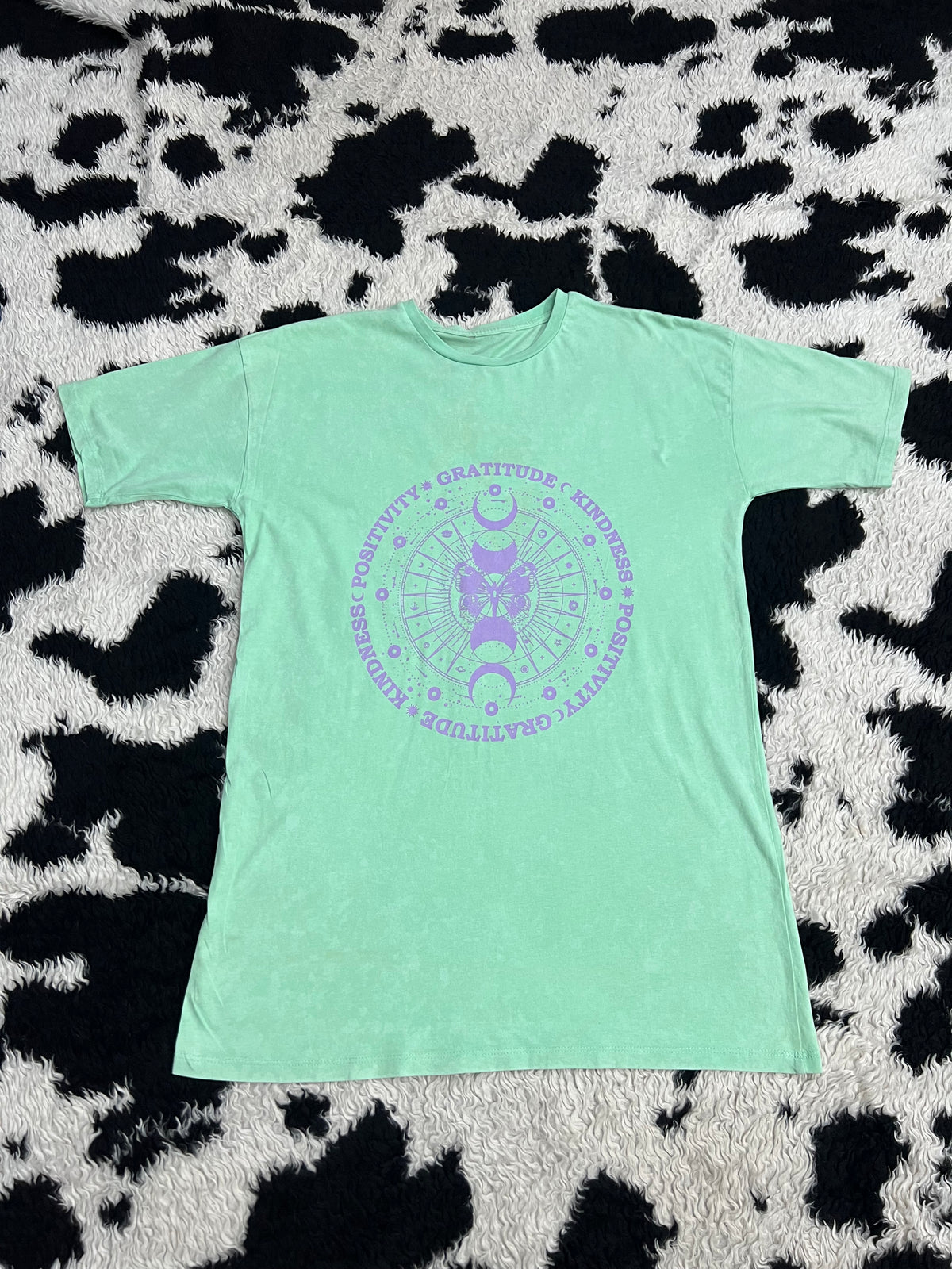 Gratitude Celestial Mandela Tee (Medium - Large)