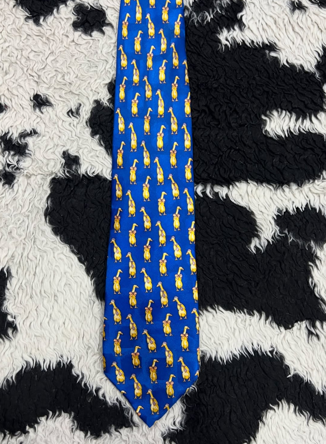 Silly Goose in Ties & Bows Tie