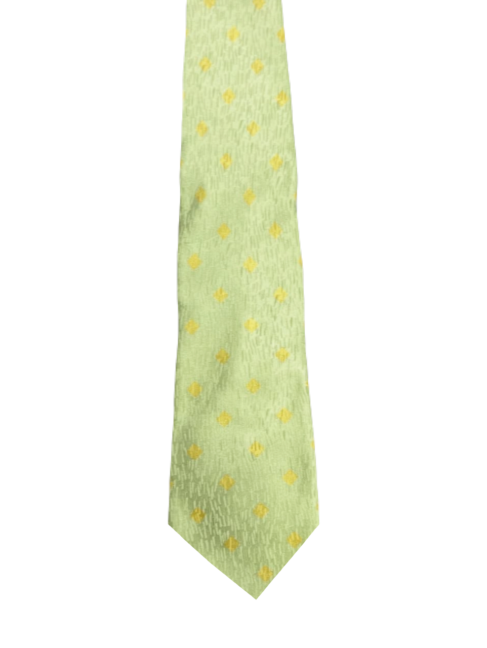Green & Yellow Dotted Tie