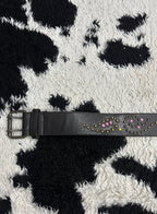 Studded Beads Brown Belt