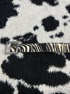 Zebra Skin Belt