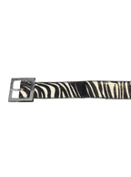 Zebra Skin Belt