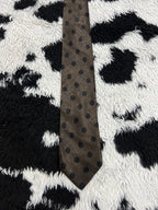 Brown & Black Dotted Tie