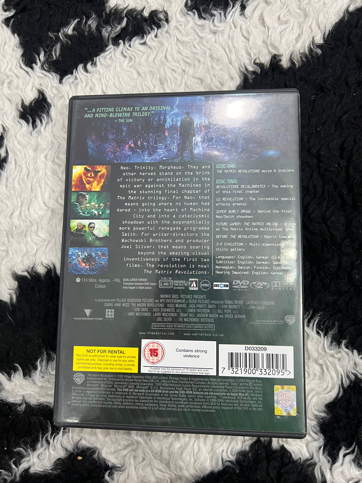 The Matrix Revolutions - Two Disc Set DVDs