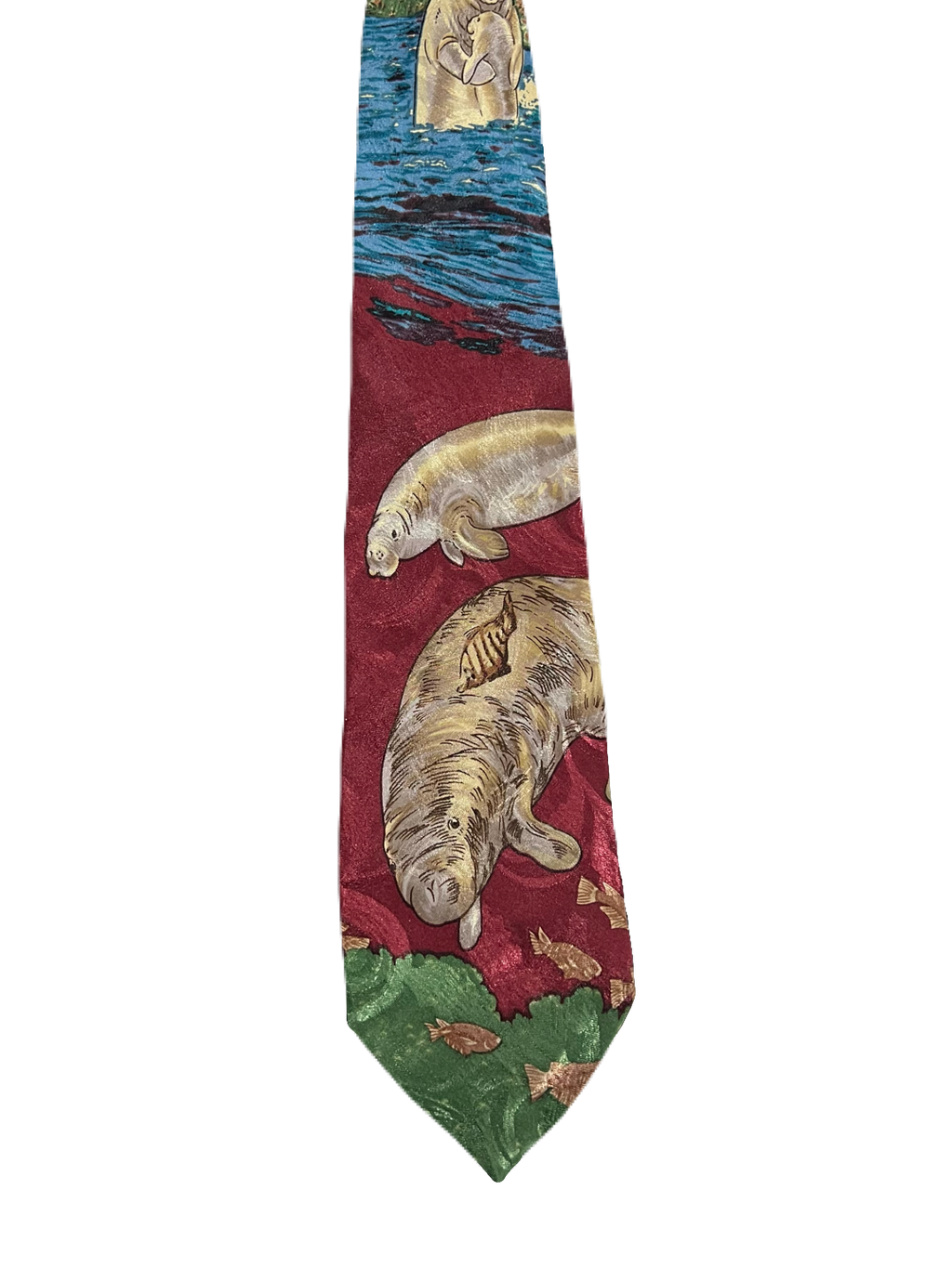 Fish & Manatees Tie