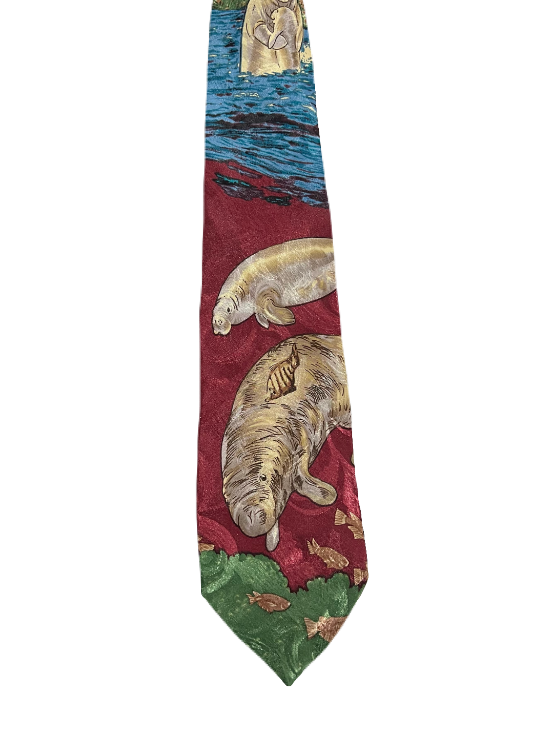 Fish & Manatees Tie