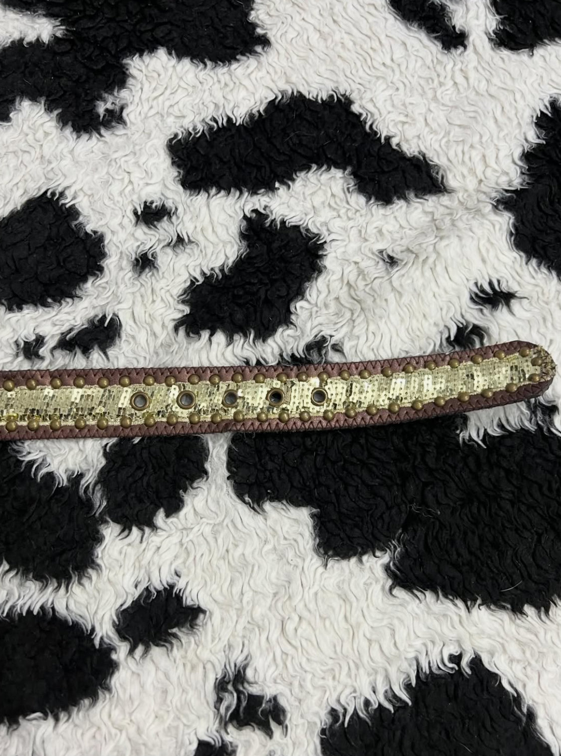 Brown & Gold Belt