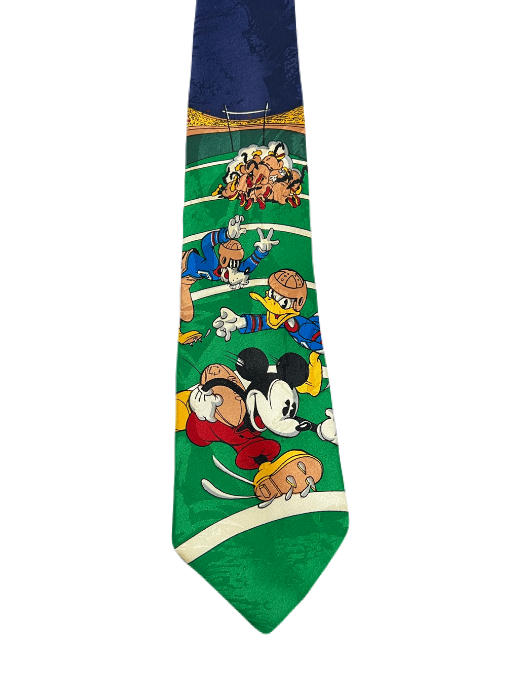 Mickey Mouse Playing Football Tie