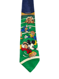 Mickey Mouse Playing Football Tie