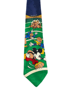Mickey Mouse Playing Football Tie