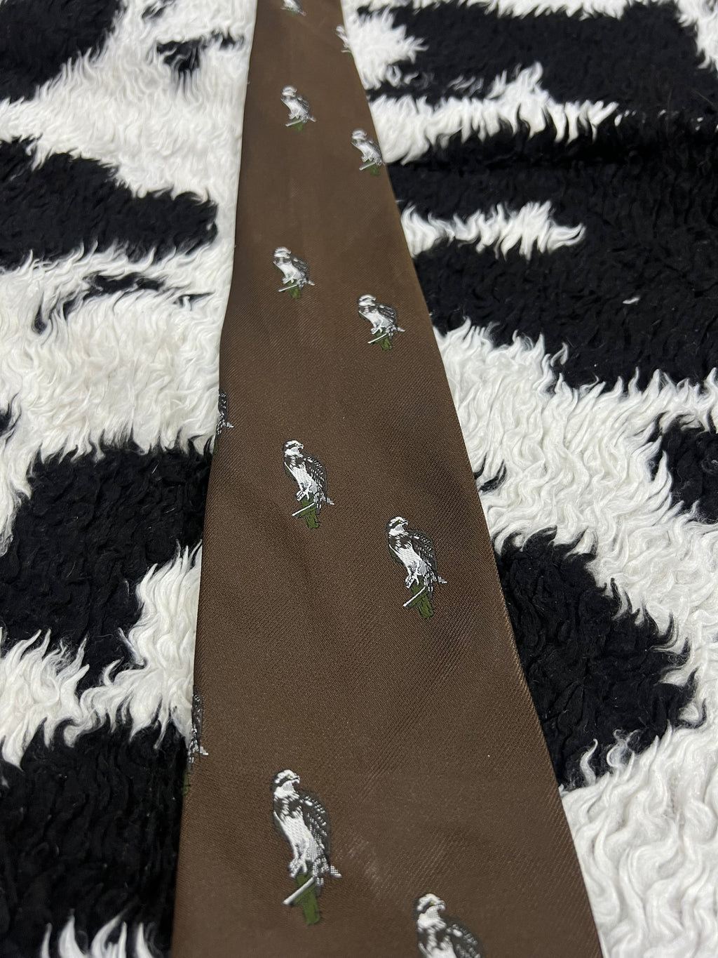Grenville Eagles Embroidered Tie