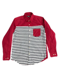 Izzue Red & White Striped Buttonup