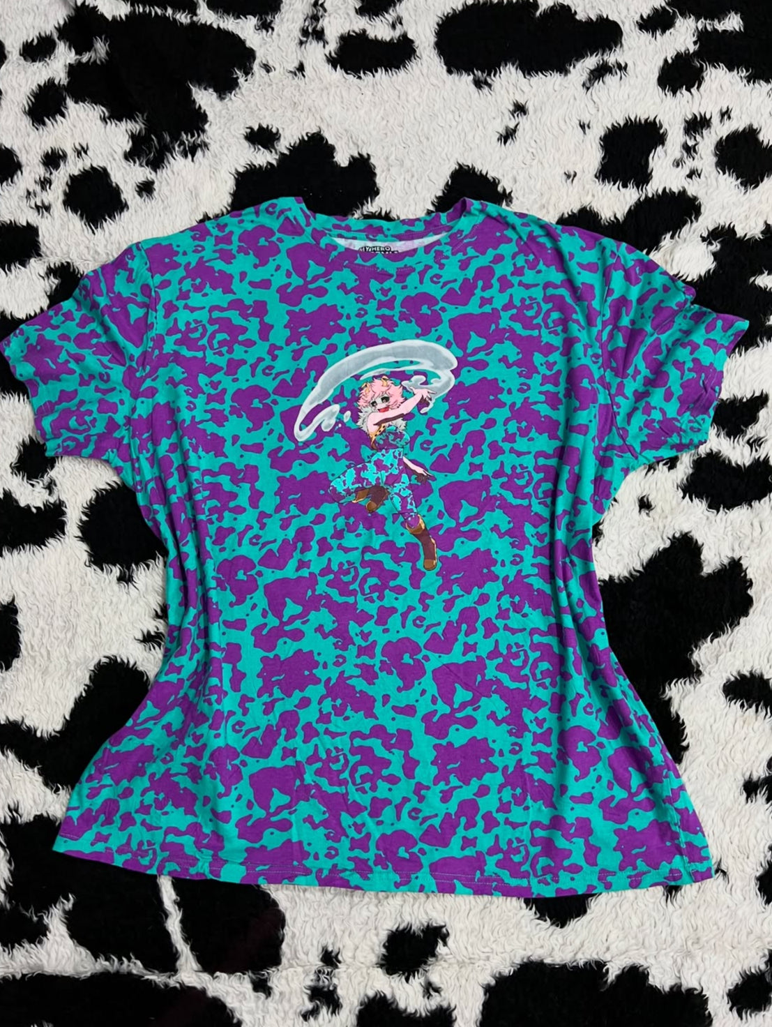 My Hero Academia Anime Mina Ashido Tee (Extra Large)