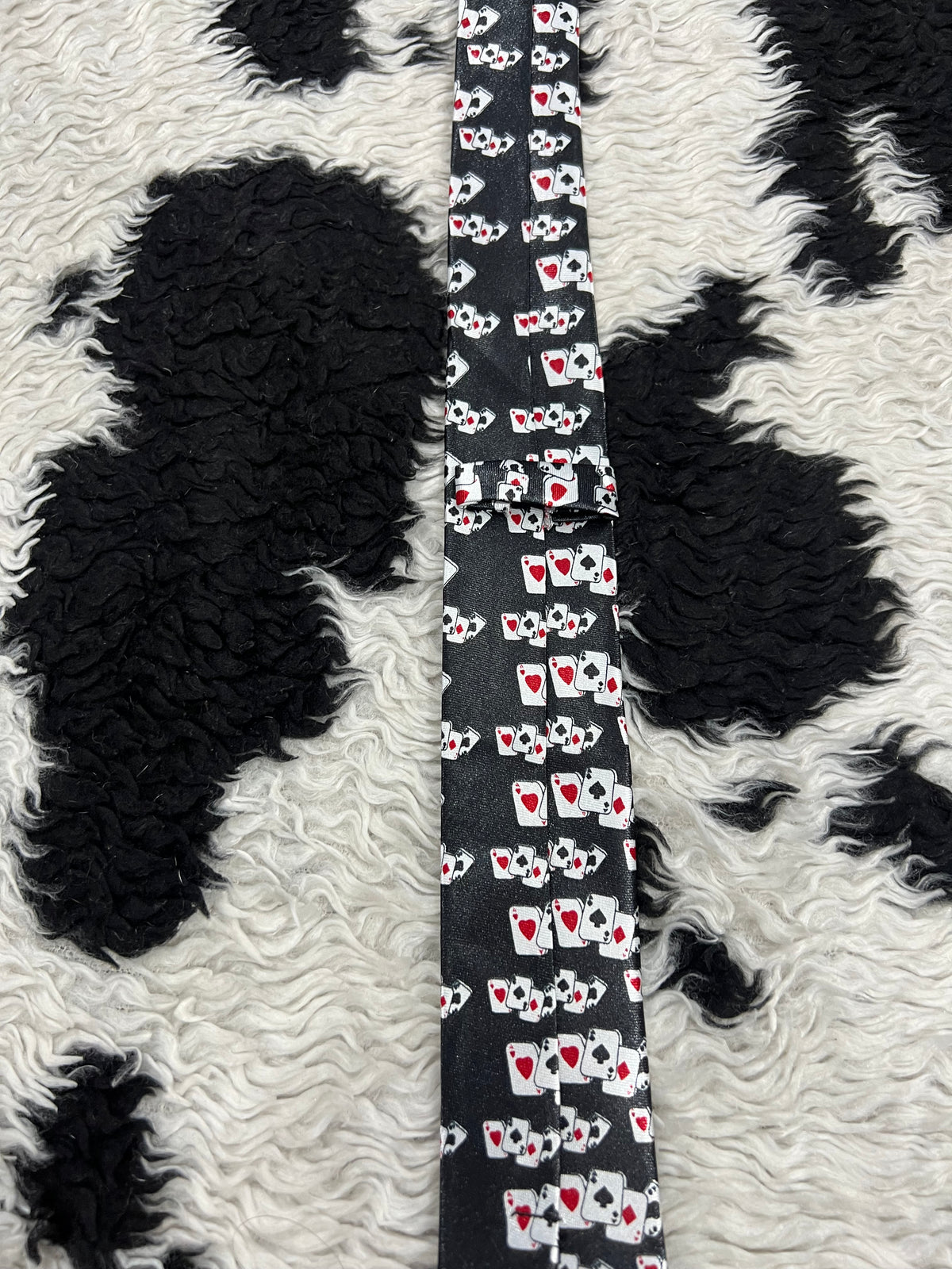Deck of Cards Narrow Tie
