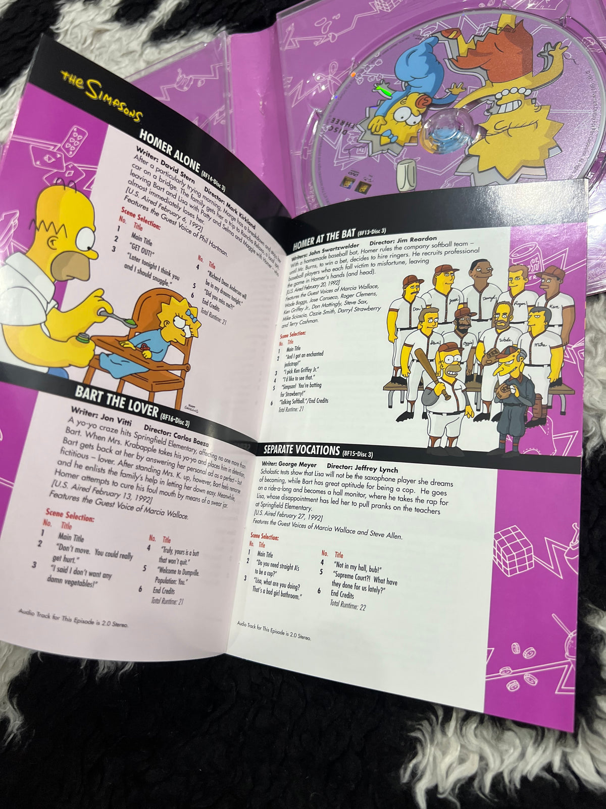 The Simpsons Complete Third Season DVD Set