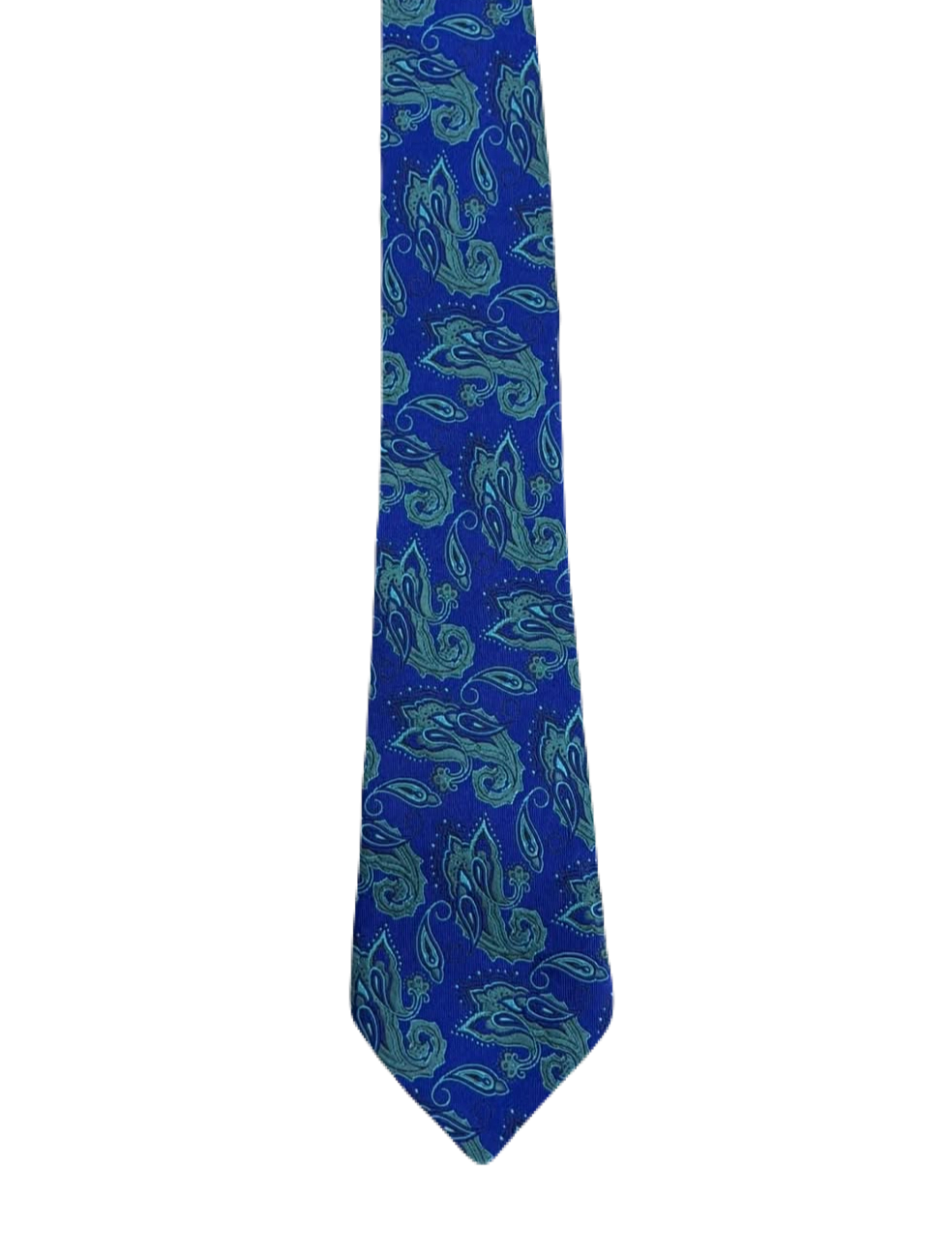 Littlewoods Blue Paisley Tie