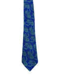 Littlewoods Blue Paisley Tie