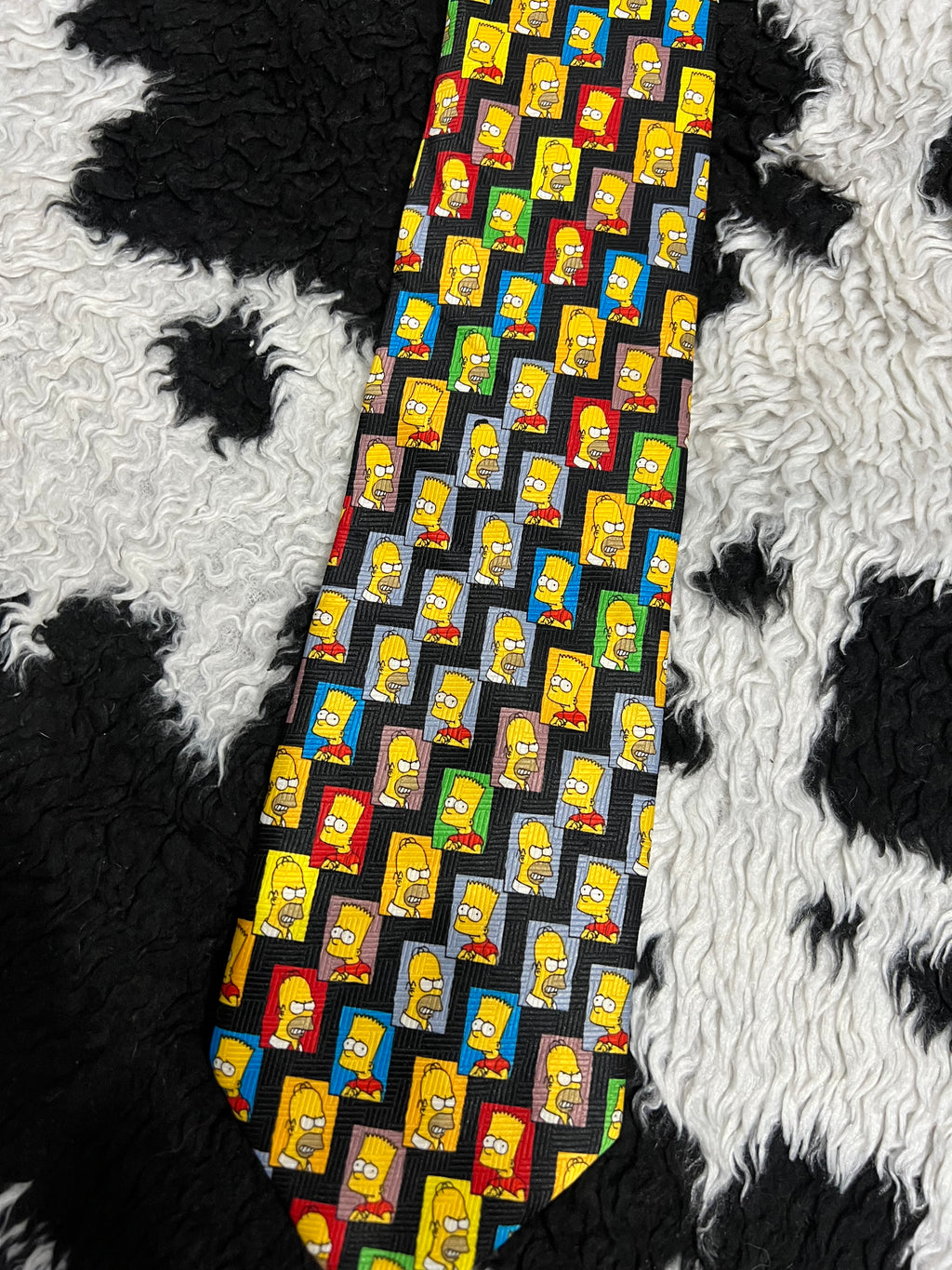 Homer & Bart Simpson Tie