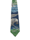Manatees & Fishes Tie