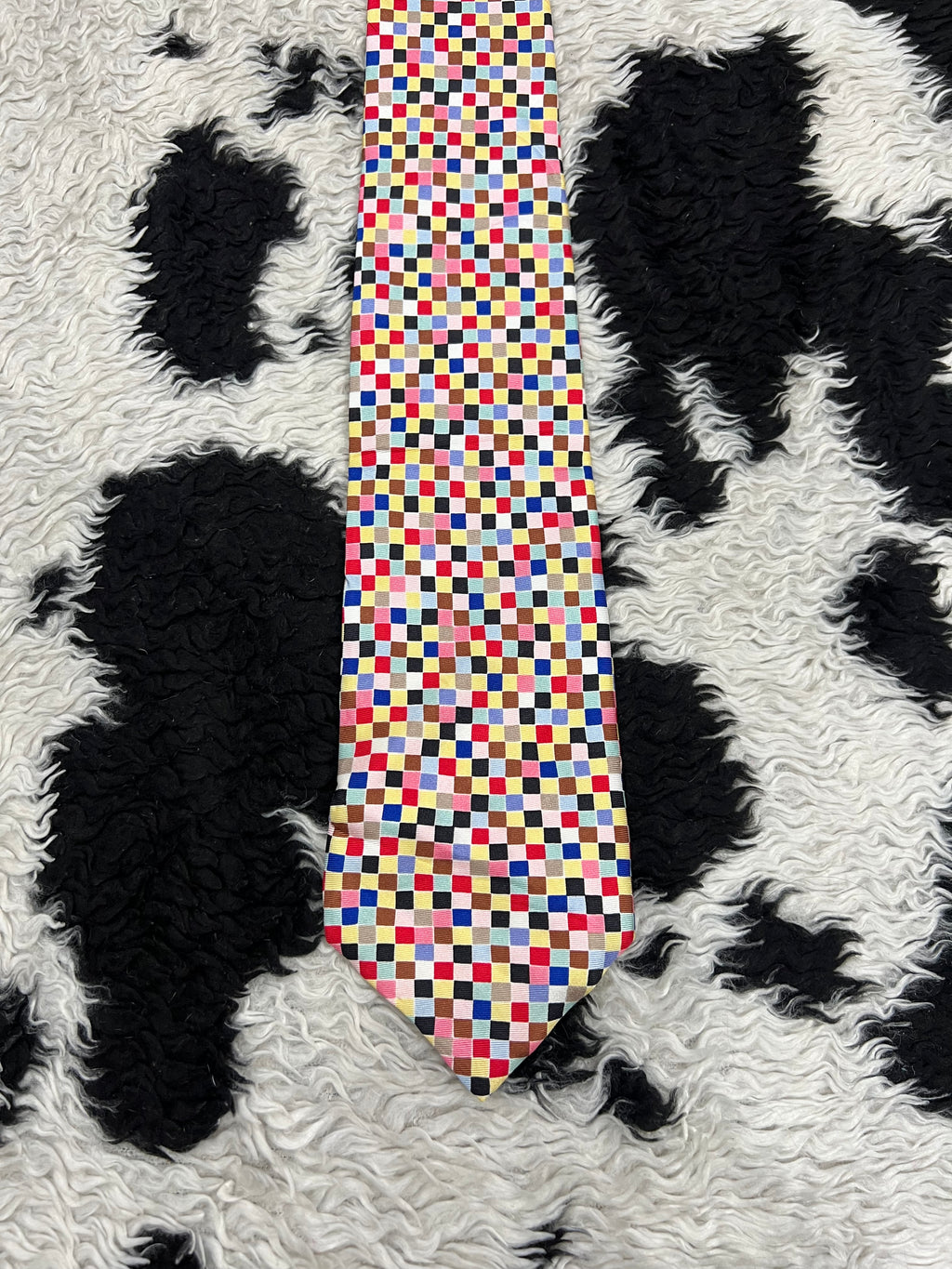 Colorful Tiles Tie