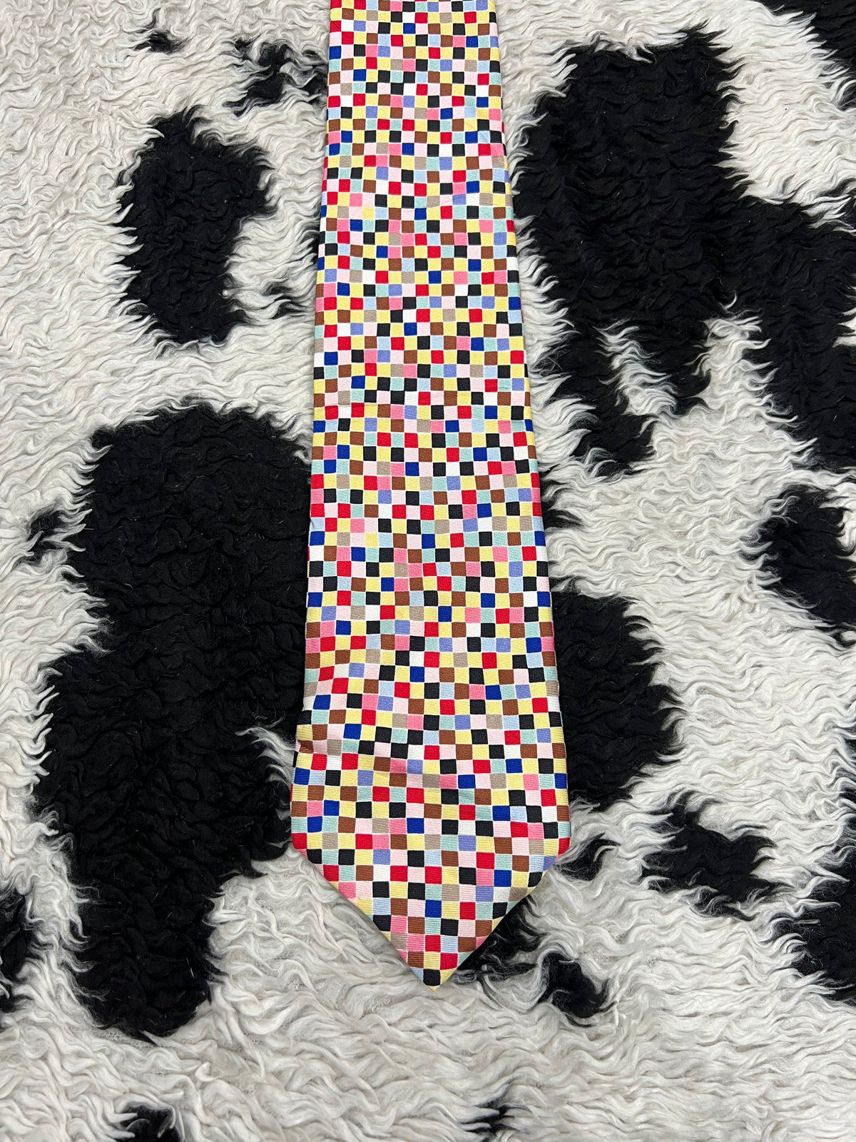 Colorful Tiles Tie