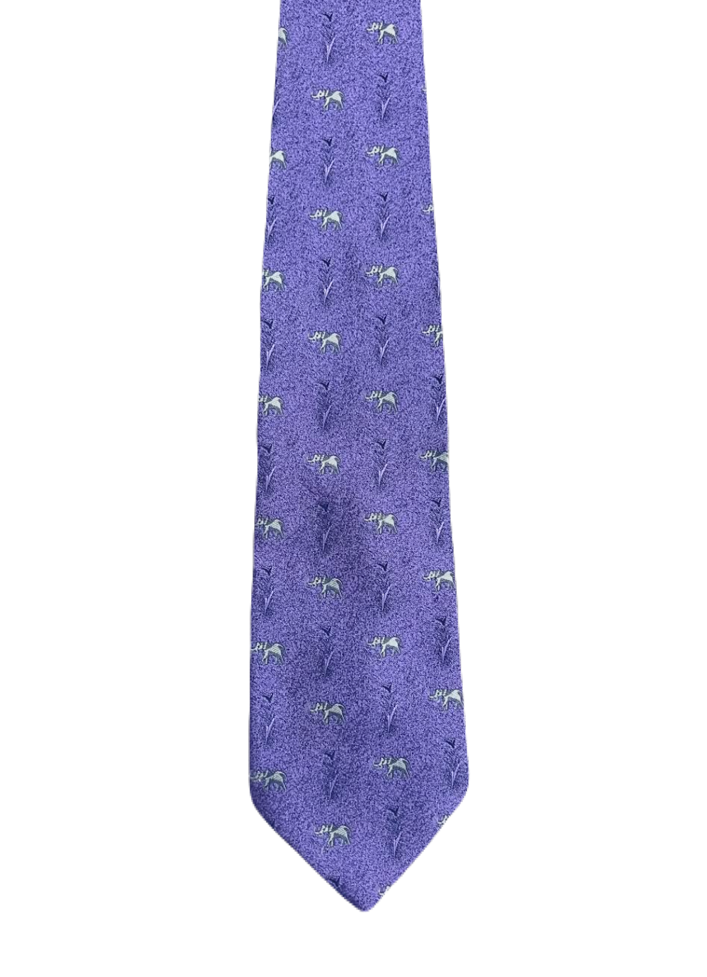 Purple Elephants Tie