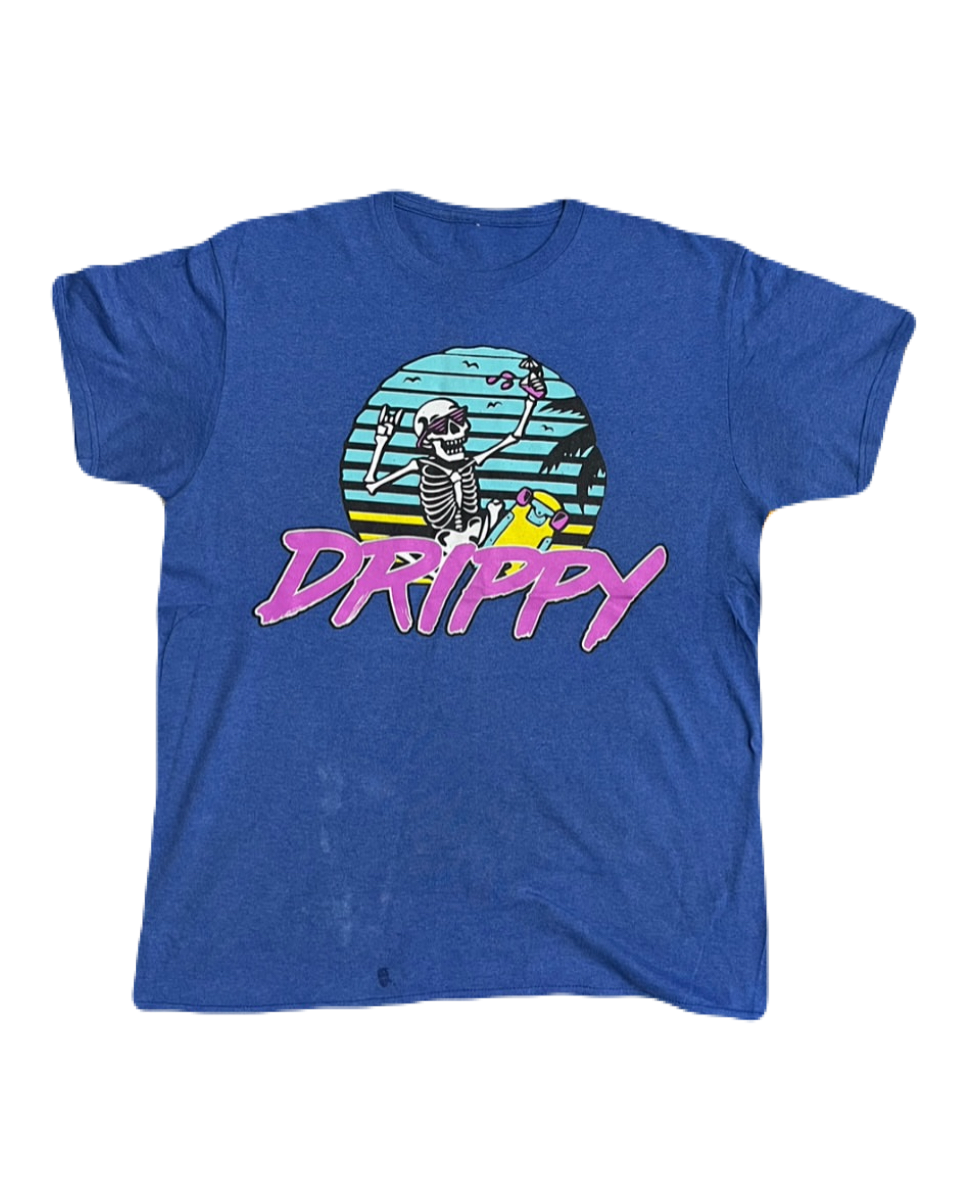 Drippy Skeleton Tee (Medium)