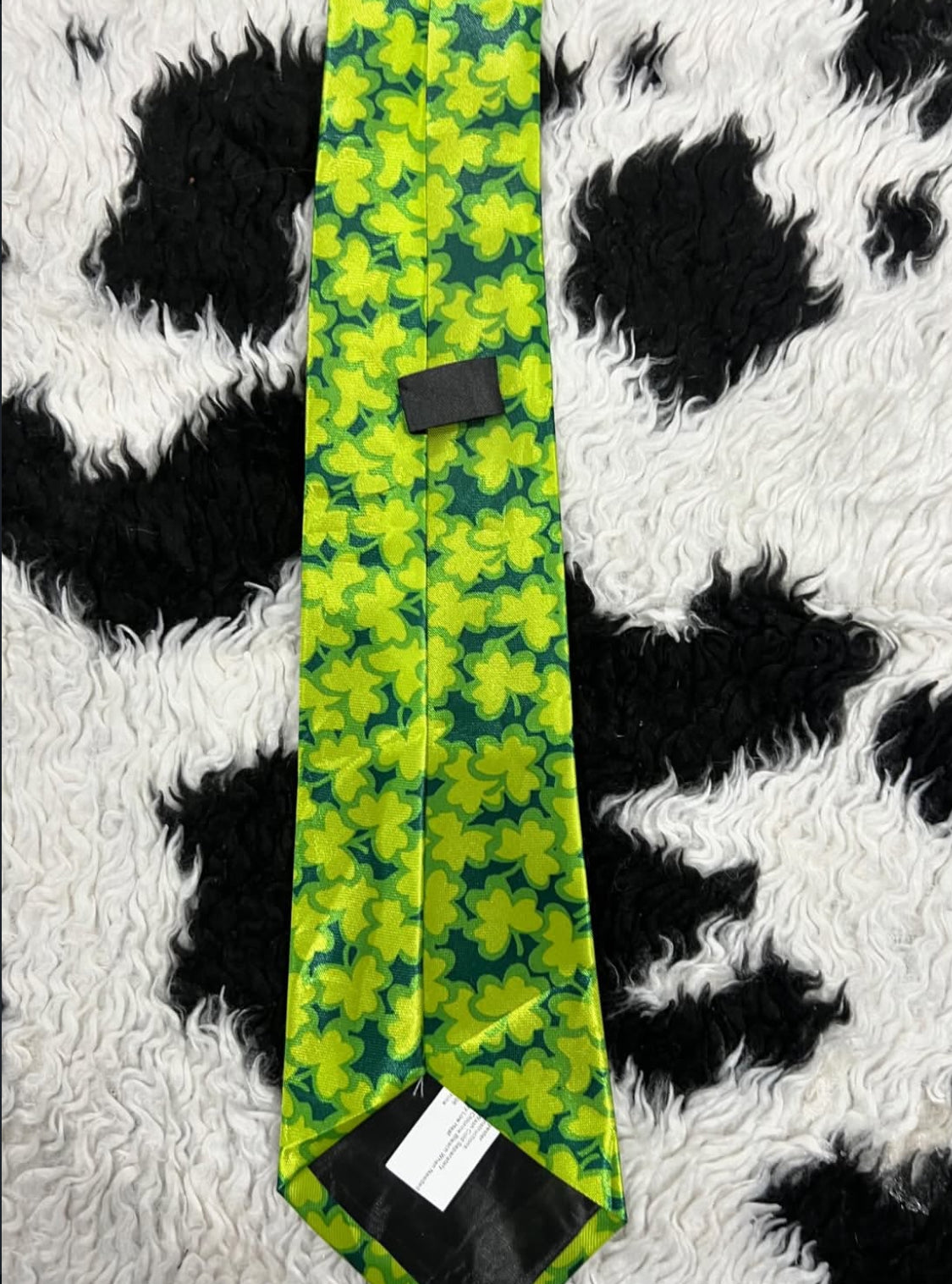 Green Clovers Tie