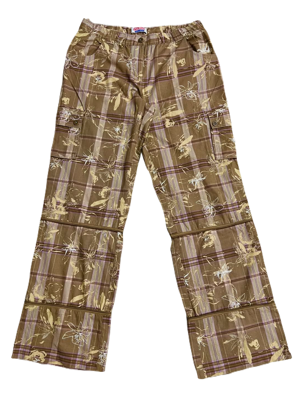 Chikiwa Floral Pants Convertible to Shorts (Waist 32)