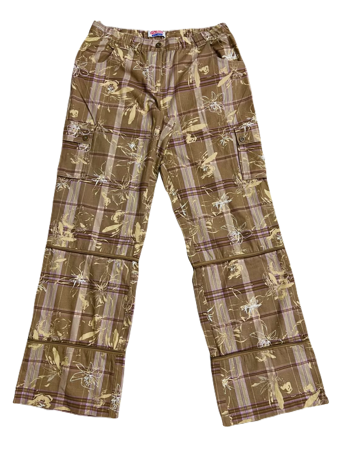 Chikiwa Floral Pants Convertible to Shorts (Waist 32)