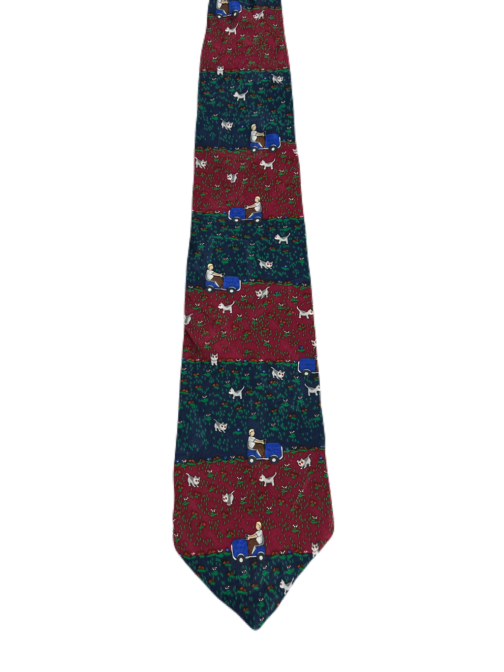 After Dark Cats Mowin' Man Tie
