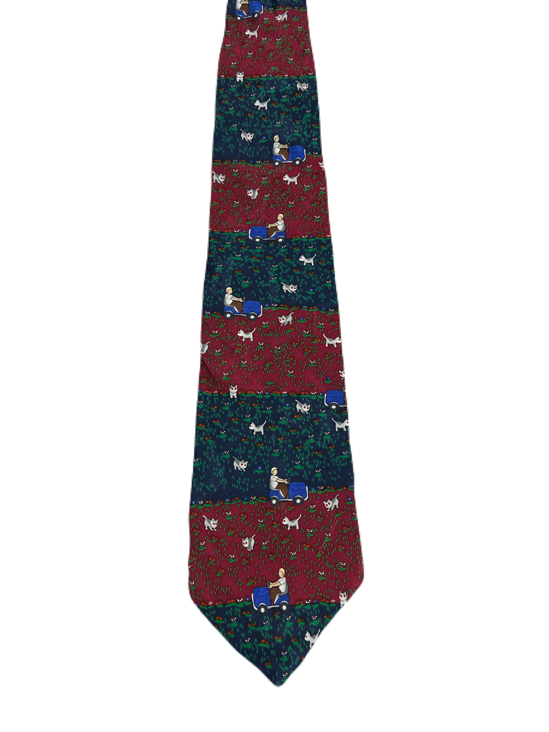 After Dark Cats Mowin' Man Tie