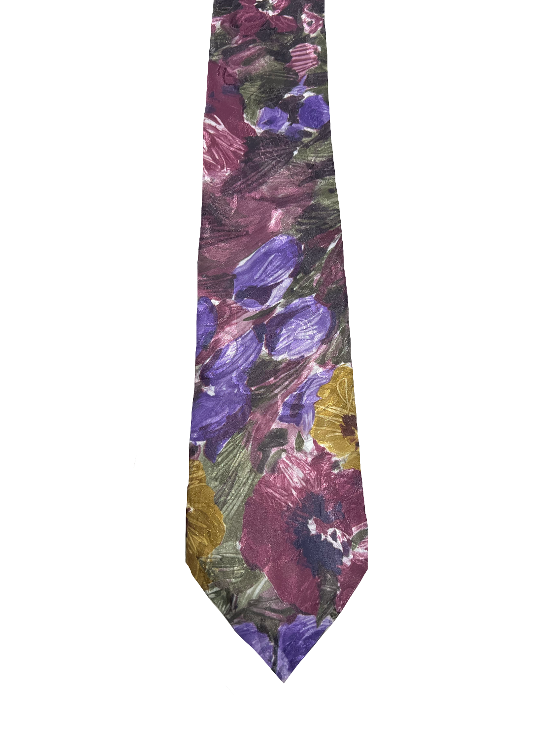 Mikael York Collection Floral Tie