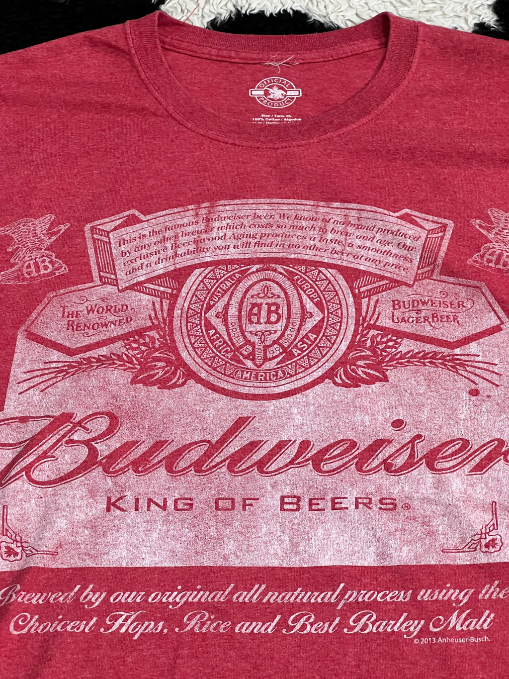 Budweiser Tee (Large)