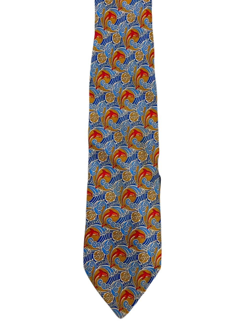 Dolphins & Waves Tie