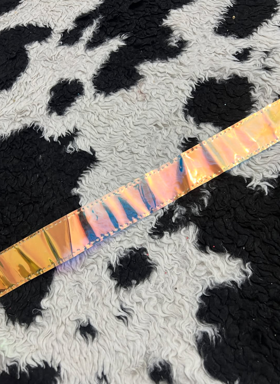 Transparent Holographic Belt