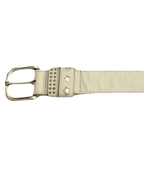 Cream-Colored Star Belt