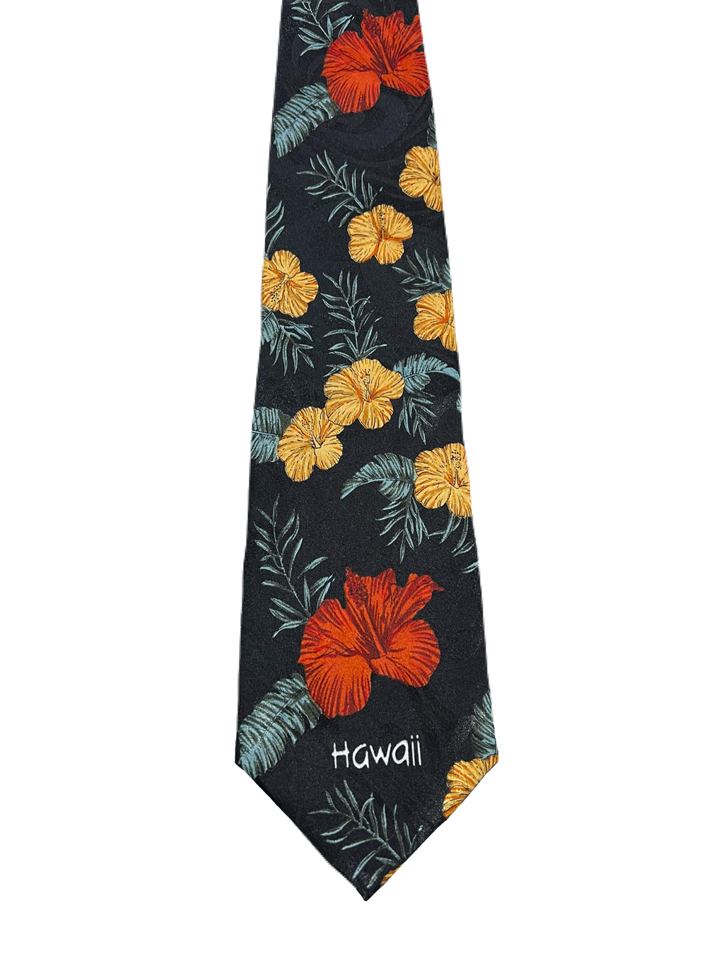 Hawaii Hibiscus Floral Tie