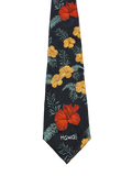 Hawaii Hibiscus Floral Tie