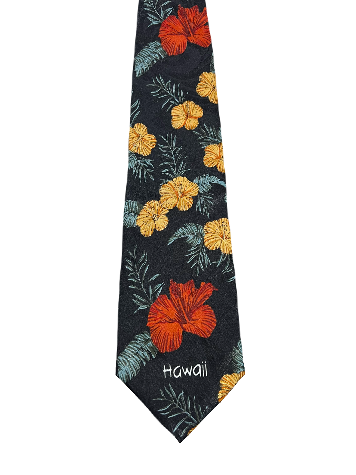 Hawaii Hibiscus Floral Tie