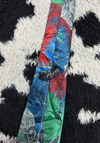 Vibrant Leaves Graphic Tie