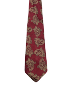 St. Bernard Red Paisley EmbroideredTie
