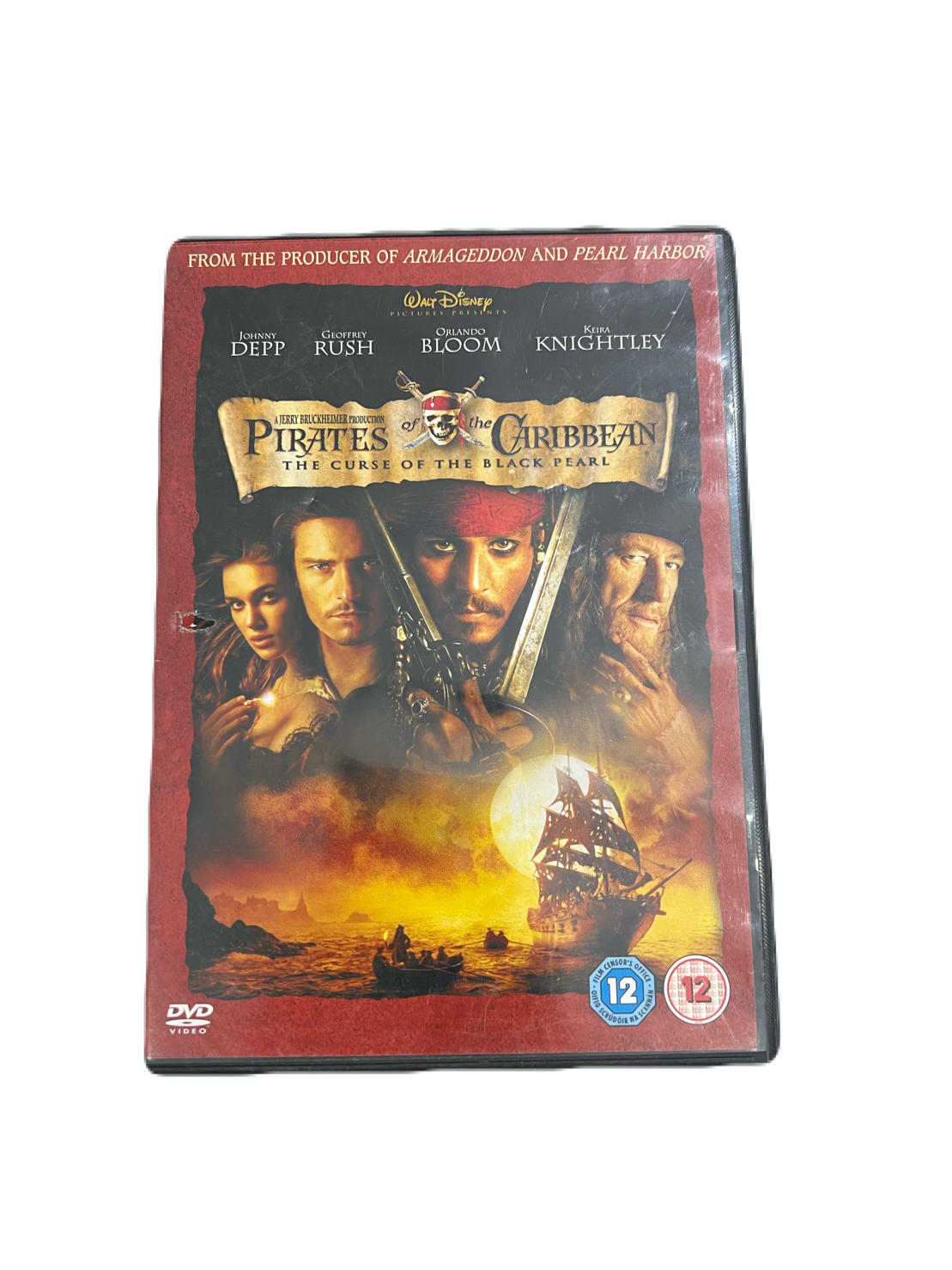Pirates of the Caribbean DVD