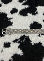 Narrow Laced Sparkle Belt