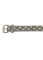 Narrow Laced Sparkle Belt