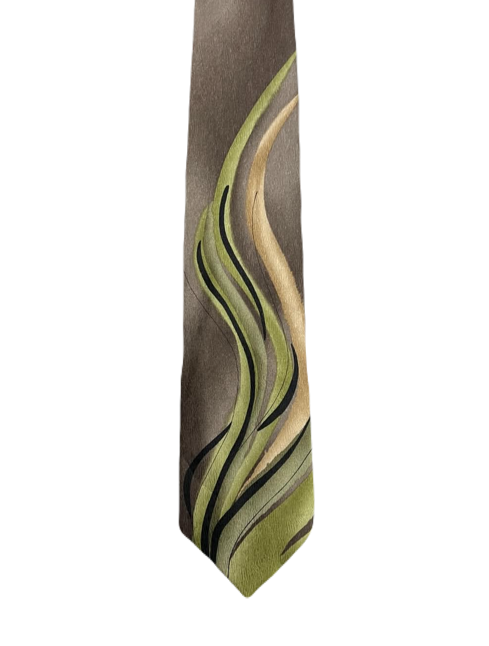 J. Garcia Green & Brown Tie
