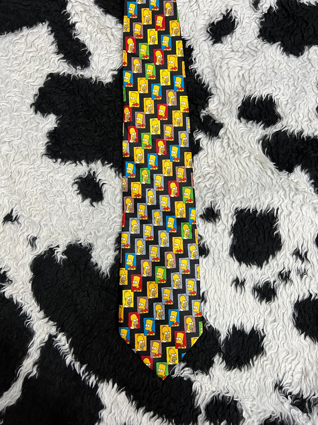 Homer & Bart Simpson Tie