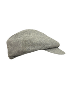 Grey Woolen Newsboy Cap