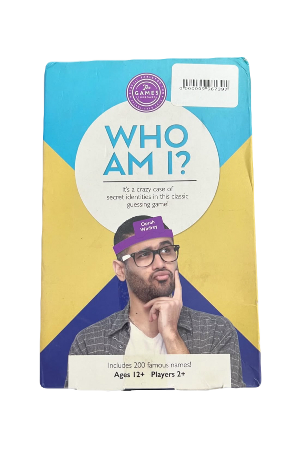 Who Am I? Card Game with Head Gear